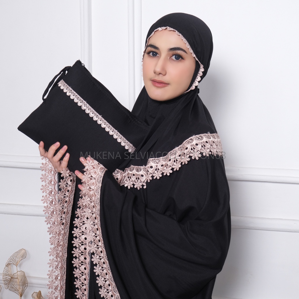 Mukena Dewasa Camila Travelling Katun Premium