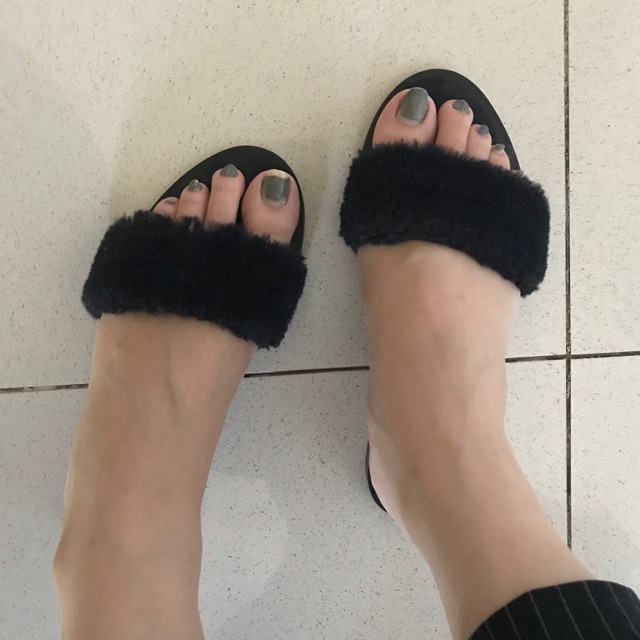 SANDAL VINCCI BULU BLUDRU SENDAL TEPLEK IMPORT