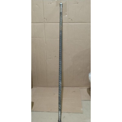 Batangan Tengah As Langsung Roda Gerobak Becak Panjang 100cm