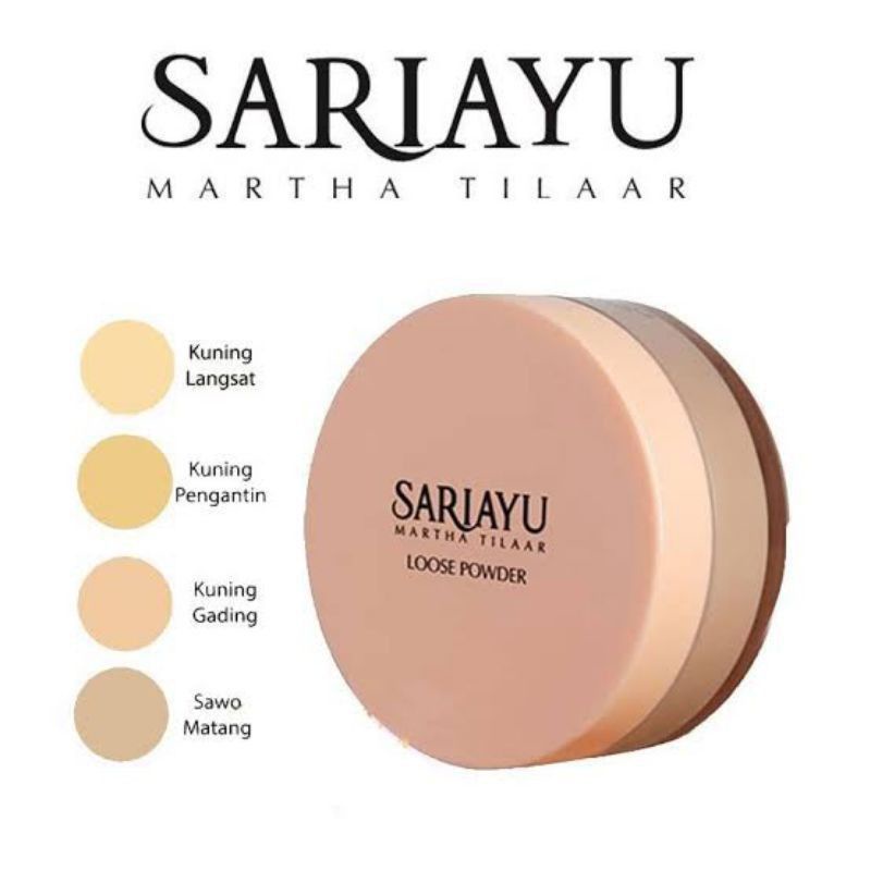 Sariayu Loose Powder 14gr | Bedak Tabur | Face Powder