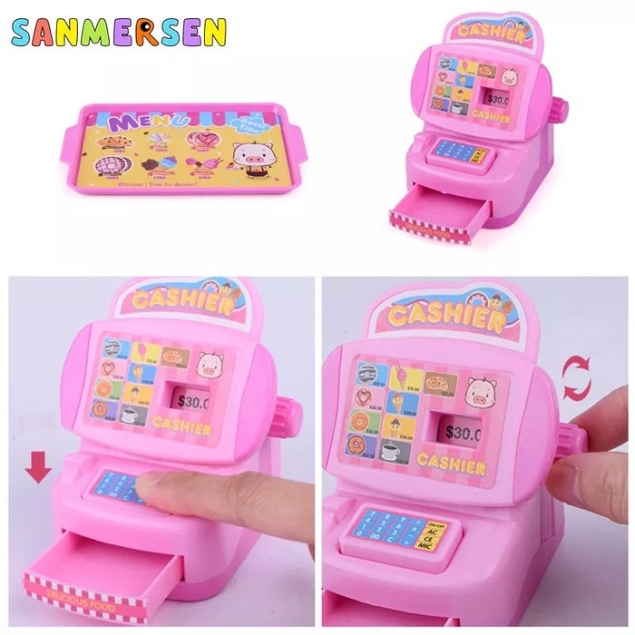 Super Sale Mainan Anak Mesin Kasir Toko Kue / Kado Mainan Anak Kasir Kasiran