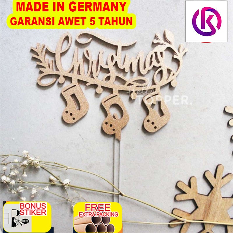 

Murah Topper Natal (1) / Christmas Cake Topper / Hiasan Kue Natal