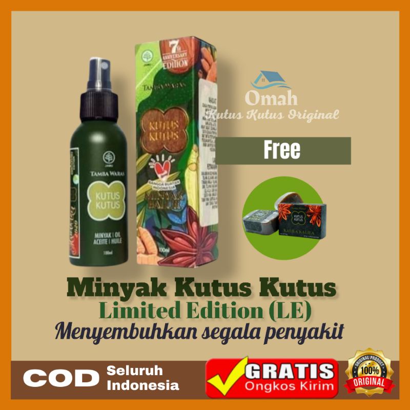 Minyak Kutus Kutus Edisi Ultah | Minyak Kutus Kutus LE | Kutus Kutus LE | Kutus Kutus Original