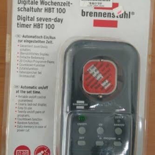 Digital Timer Stop Kontak Brennenstuhl