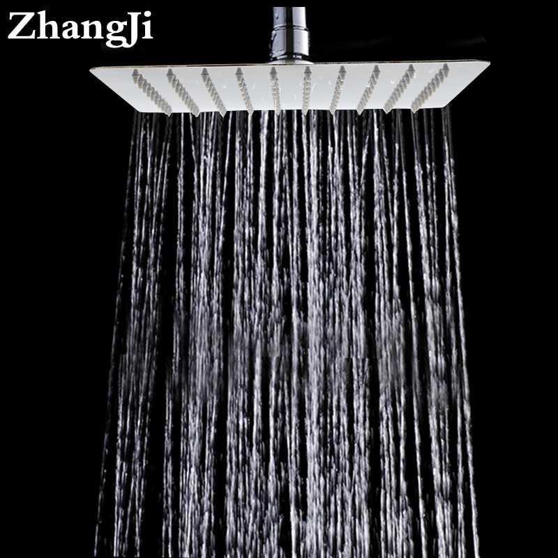 ZhangJi Kepala Shower Mandi Bentuk Kotak 10 Inch - F10BXGDP