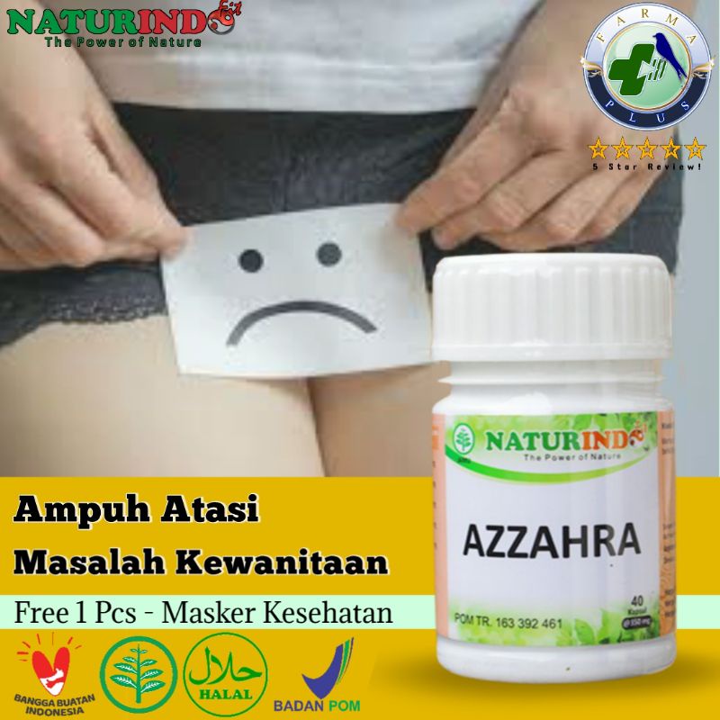 

Obat Keputihan, Miom, Kista dan Melancarkan Nyeri Haid Kewanitaan - Herbal Naturindo Azzahra