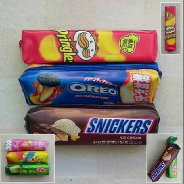 

Tempat Pensil Motif Snack