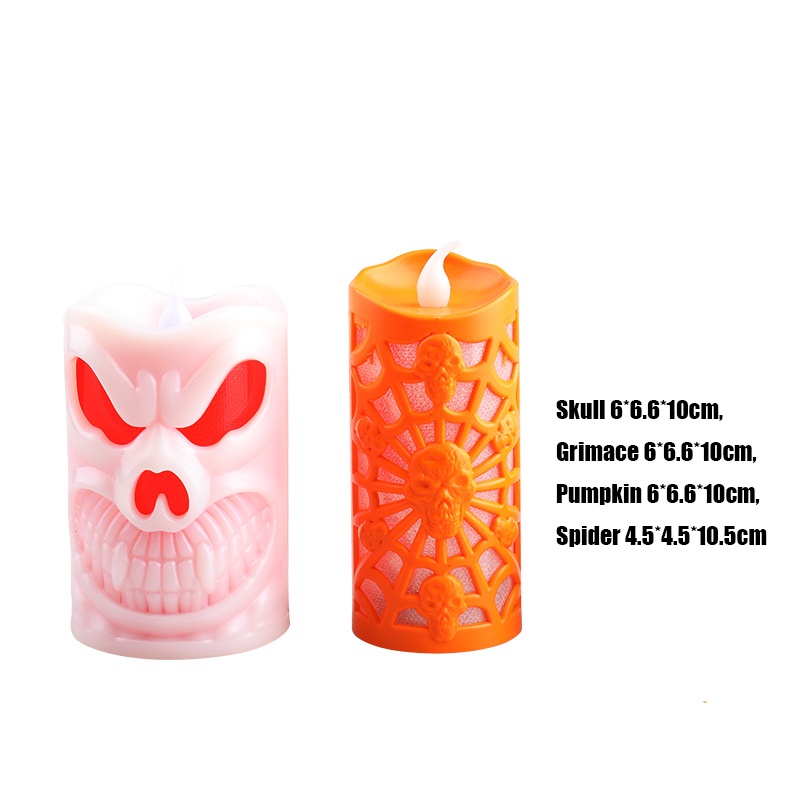 Halloween LED Candlestick Table Top Decoration Light