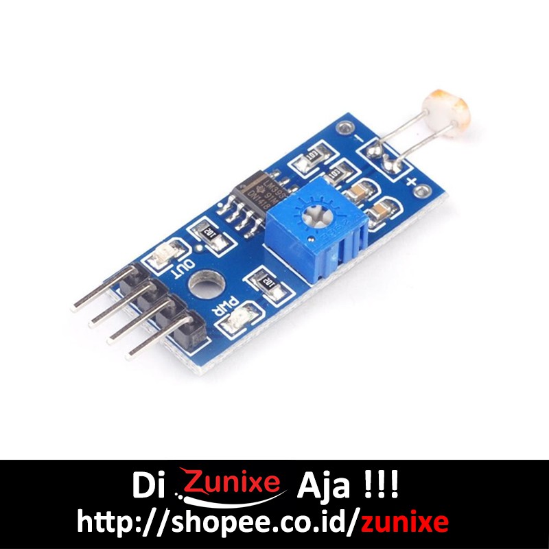 SENSOR CAHAYA DENGAN LDR LIGHT DETECTION MODULE FOR ARDUINO