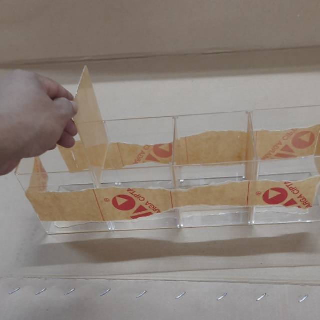 Aquarium ikan cupang 4 kotak