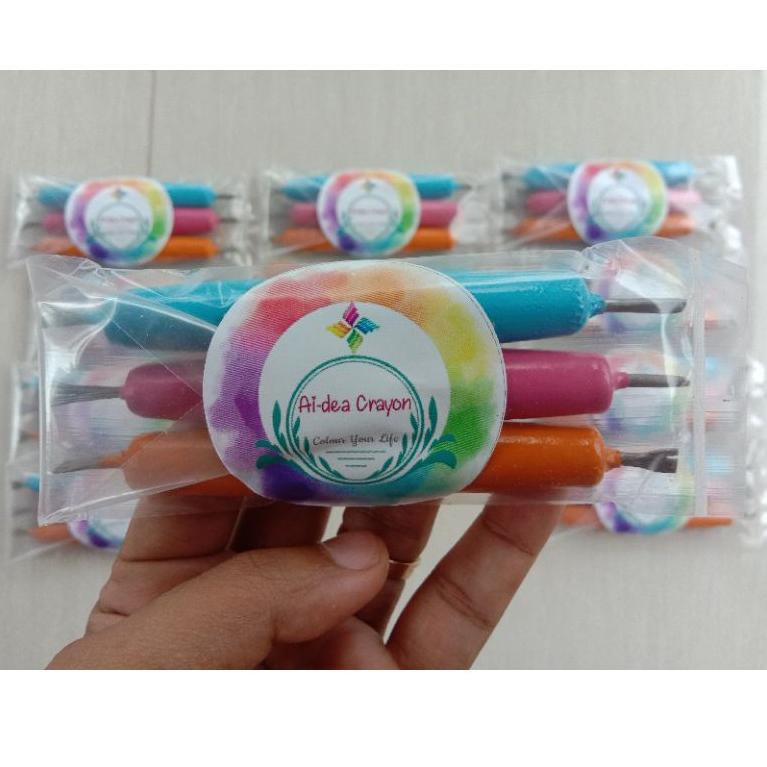 

12s<> Alat mewarnai crayon alat gores alat kerik