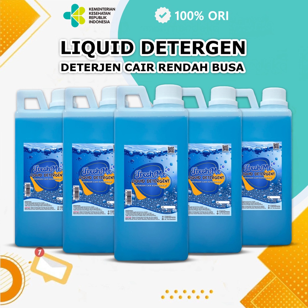 [COD] DETERGEN Laundry Premium 1 Liter, Deterjen cair laundry murah, Liquid Detergent Laundry