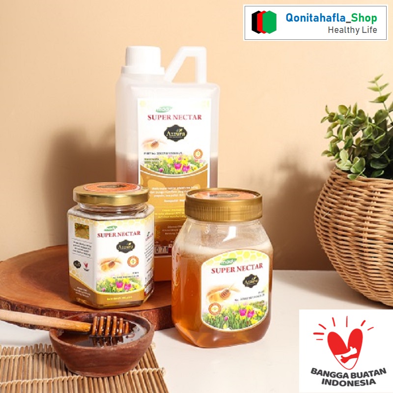 

Madu Murni | Madu Asli Super Nectar Azzura | Madu Murni Pure Raw Honey 350 | 500 gram | 1000 gram