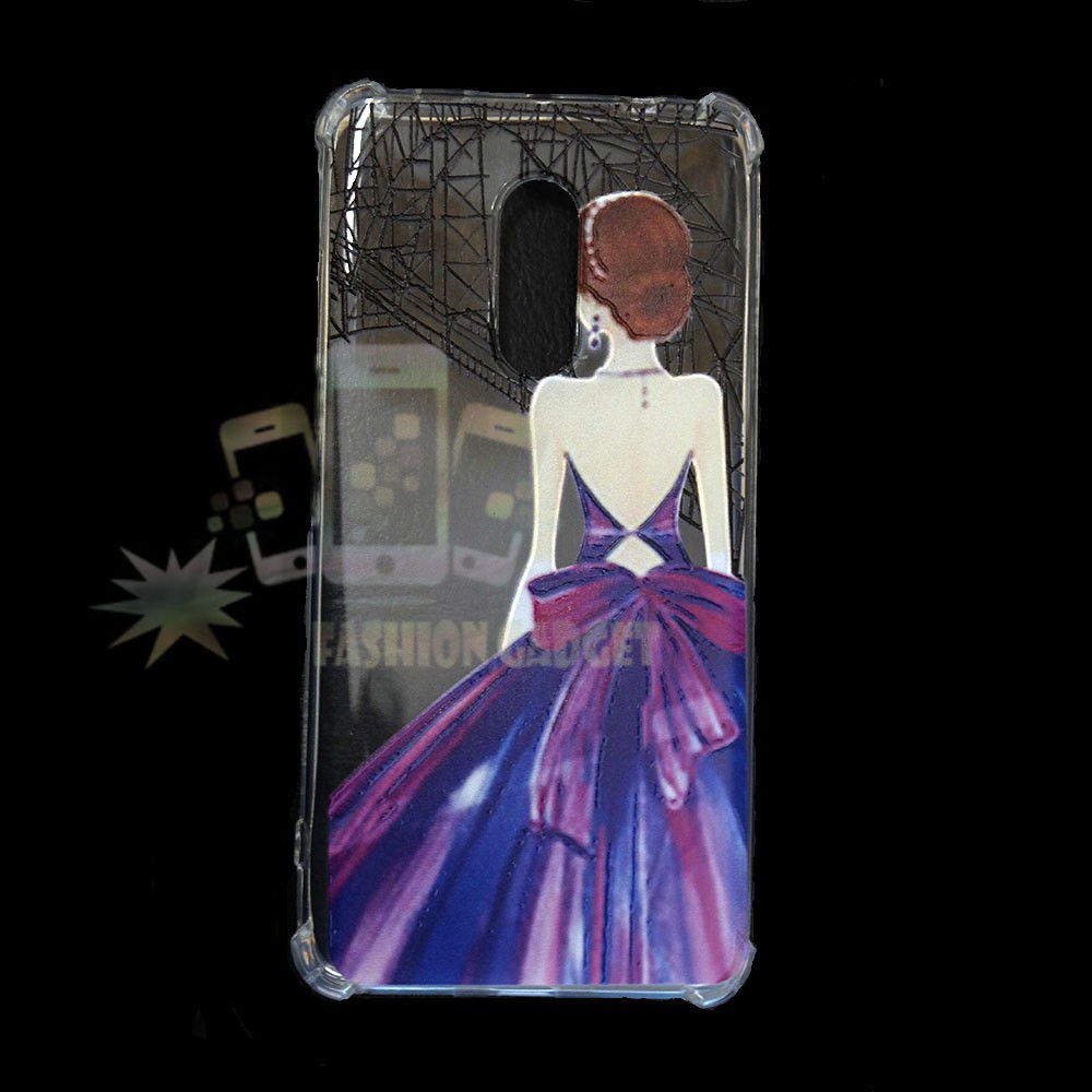 ANTI CRACK Xiaomi Redmi Note 4 Case Anti Shock / Casing Anti Crack Softcase Motif Unik Soft Silikon