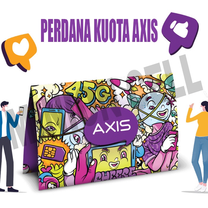 SP PERDANA KUOTA AXIS 2GB, 3GB, 5GB & 8GB AREA SUMATERA & AXIS BOY