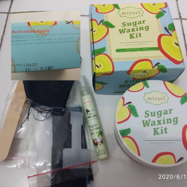 Mirael Sugar waxing kit preloved