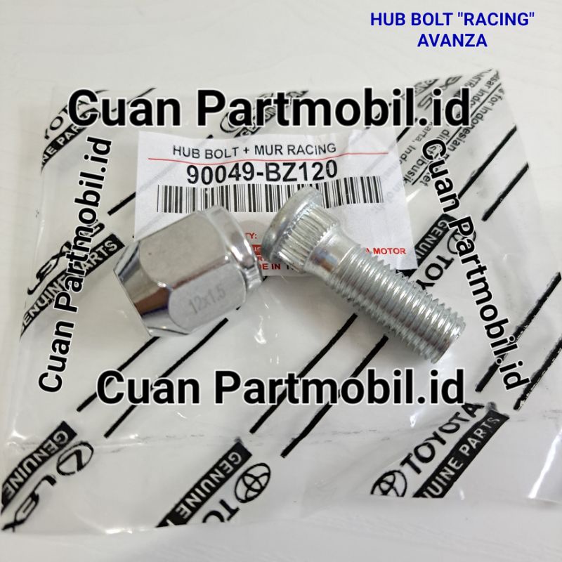 HUB BOLT BAUT RODA MUR RACING AVANZA
