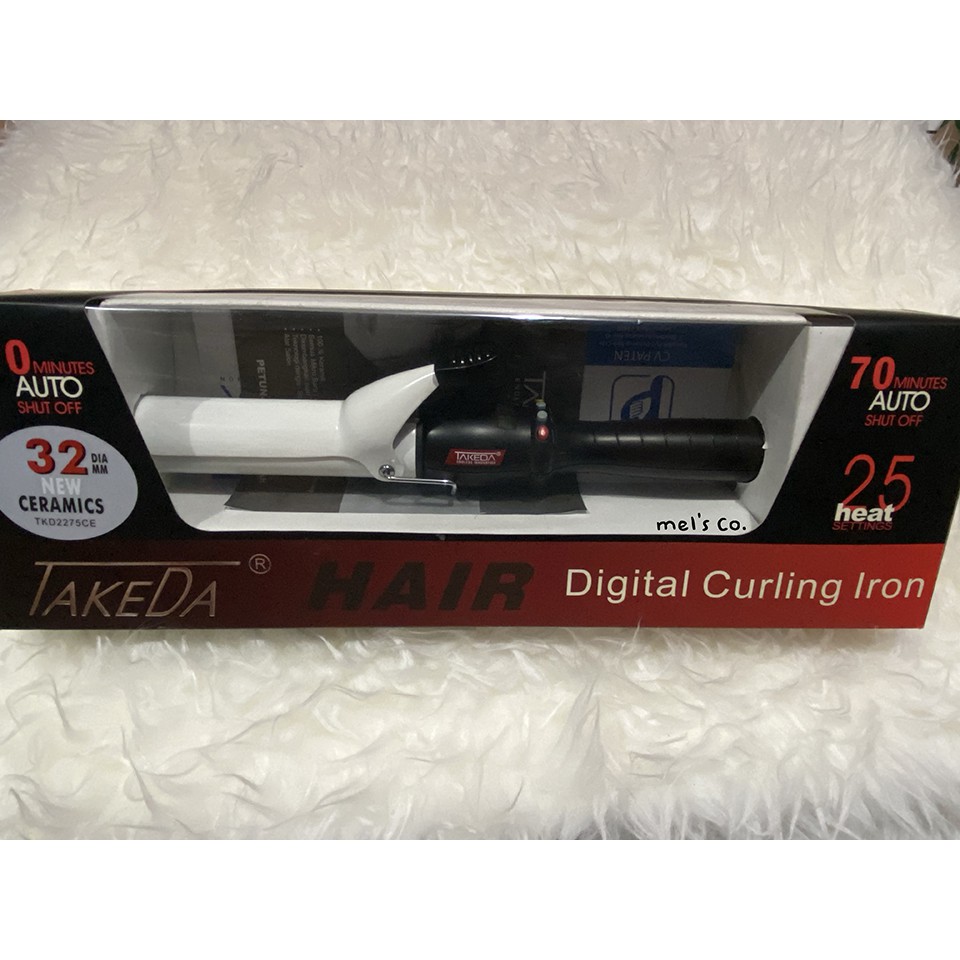TAKEDA Ceramics Curling Iron 32mm