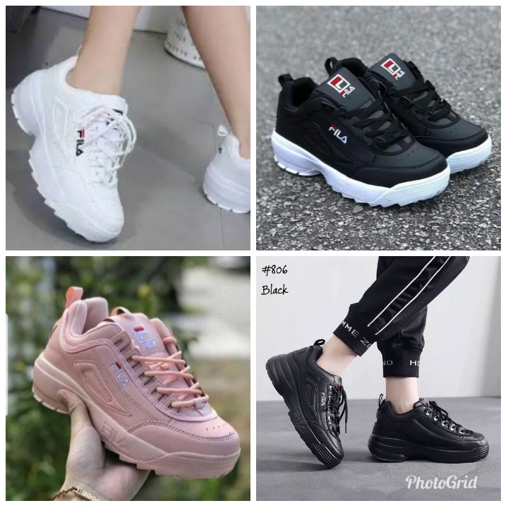 SEPATU KETS FILA DISRUPTOR | Shopee In   donesia
