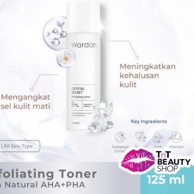 ✨ WARDAH Crystal Secret Exfoliating Toner | White Secret Exfoliating Lotion - 125 ml !!!