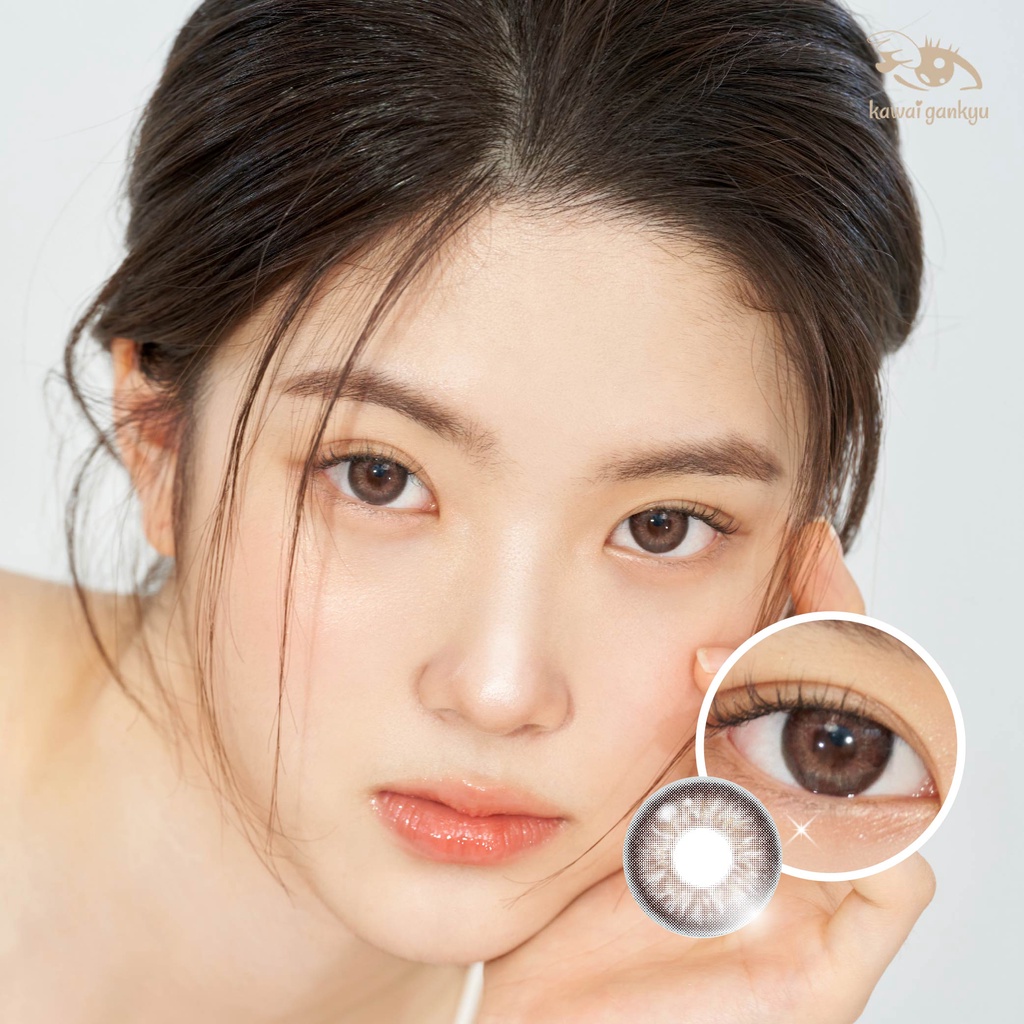 KawaiGankyu Softlens - Voxie Miranda Brown (1botol)