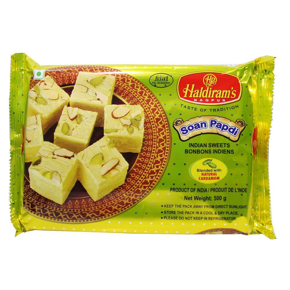 SOAN PAPDI ORIGINAL 500g HALDIRAM'S / Manisan India / Halal