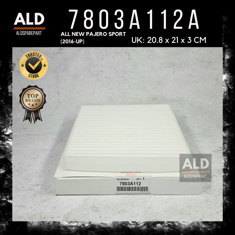 FILTER AC / CABIN PAJERO SPORT / TRITON NEW / OUTLANDER / HDX  (7803A112)