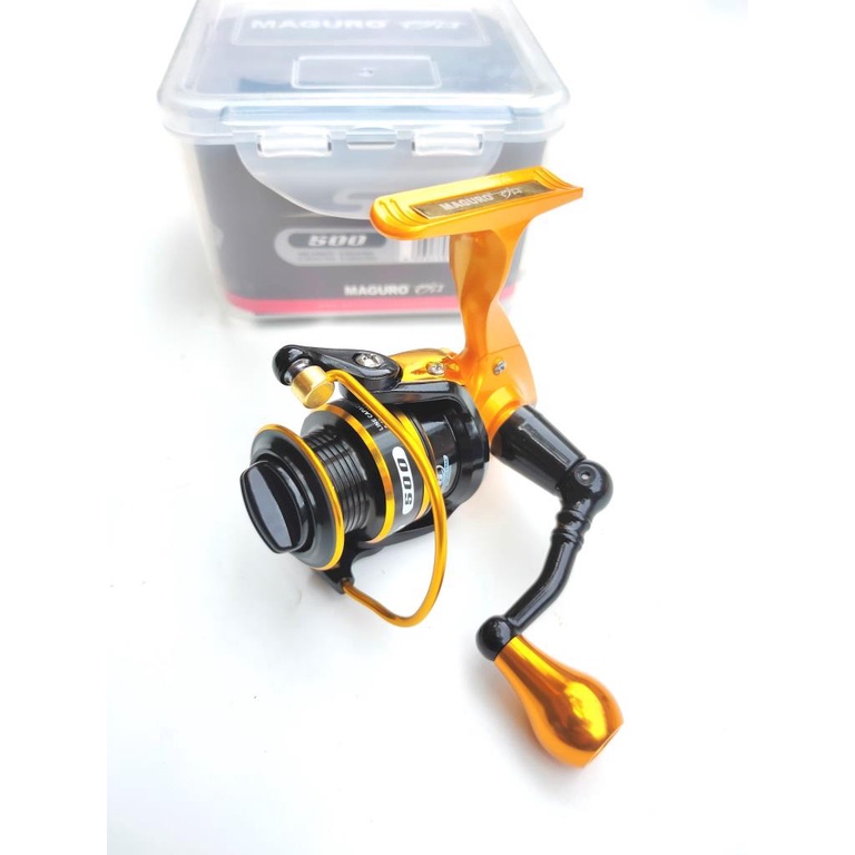 Reel mini Maguro Scuilla 300 500 6 Ball Bearing Spool aluminum