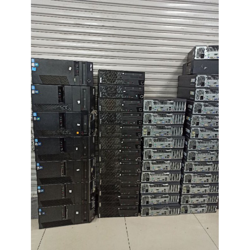 PC desktop Lenovo core i7 2600 ram 4gb hdd 500gb dvd Rw mantap bergaransi
