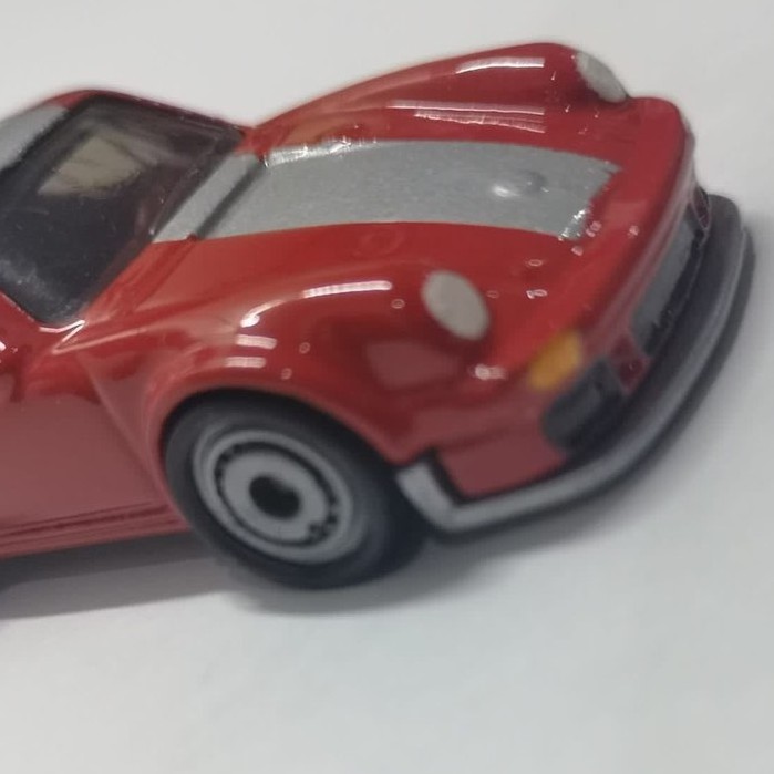 CUSTOM Diecast Hot Wheels PORSCHE 934.5 Repaint 2 Colour Swap Wheels Rubber Tire Detailing Finishing Gloss 934 5