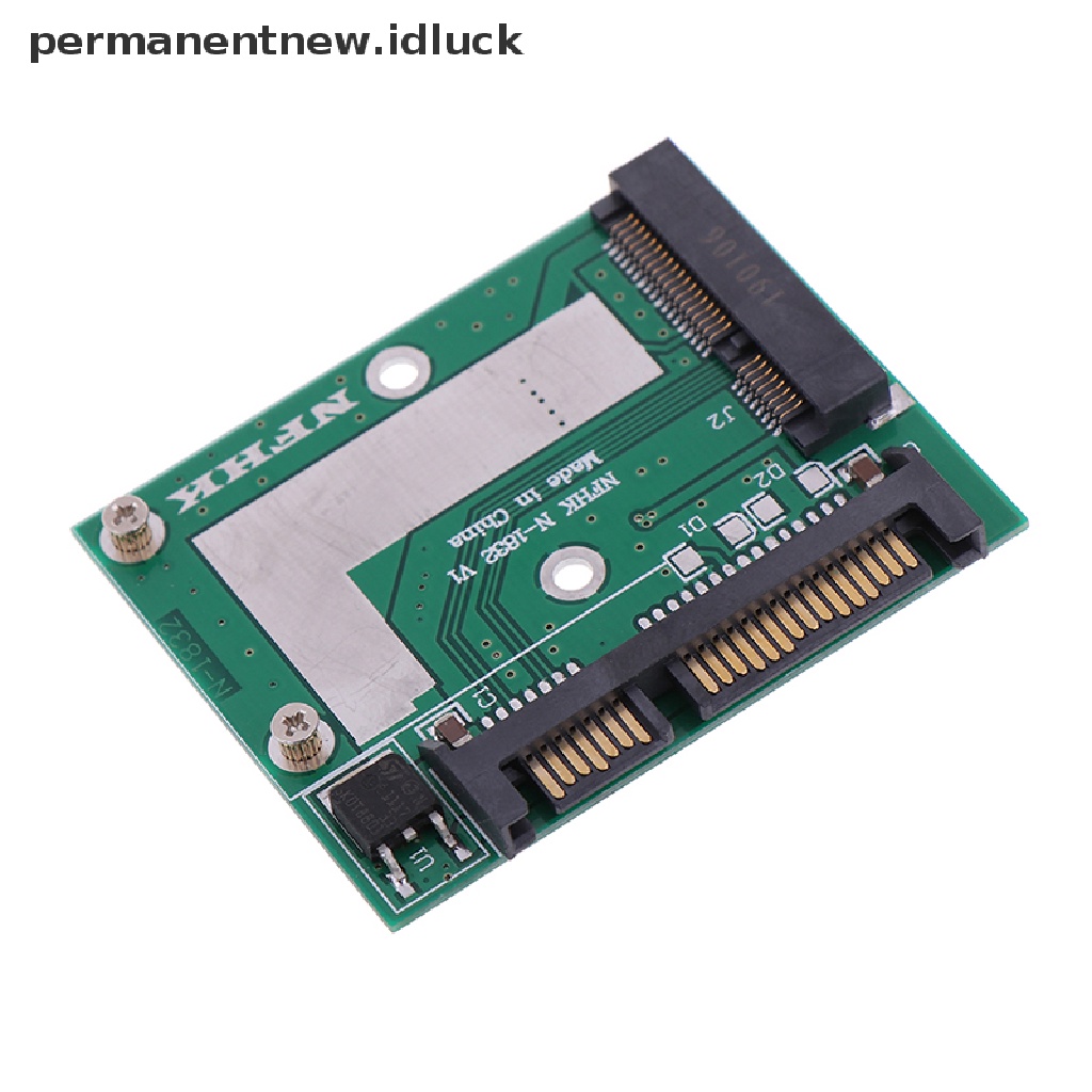 Papan Modul adapter converter card mSATA ssd to 2.5 '' SATA 6.0gps