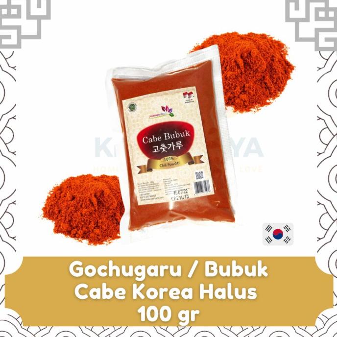 

Diskon Gochugaru / Bubuk Cabe Korea Halus 100 Gram (REPACKING) Diskon