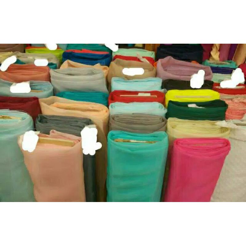 Organza Silk Polos Premium