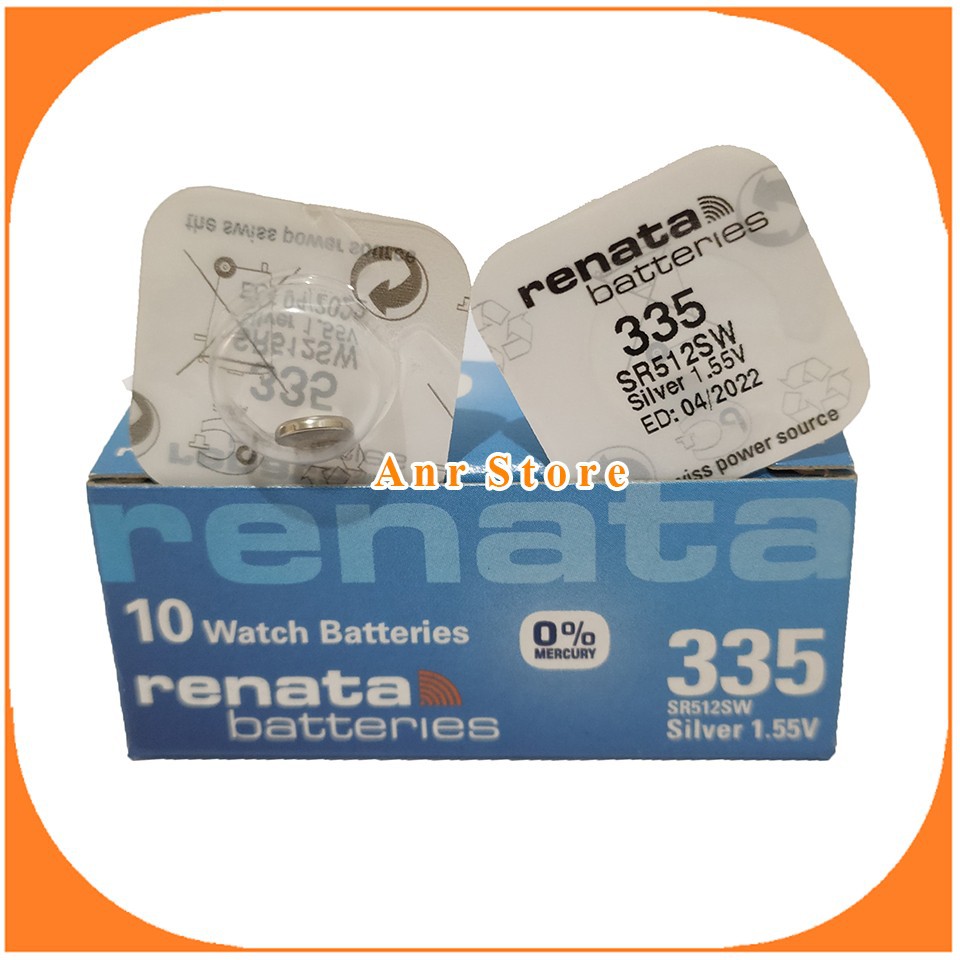 Baterai Renata 335 SR512SW Renata 512 Original Battery