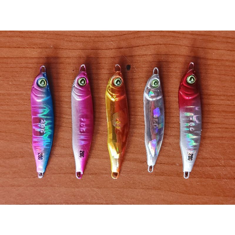 [COD] lengkap HOOK Micro Jig 20 gram COPY EXODUS SALVATOR model S/BENGKOK KILLER ultralight metal ji