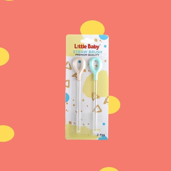 Little Baby Straw Brush Premium Quality - Sikat Sedotan