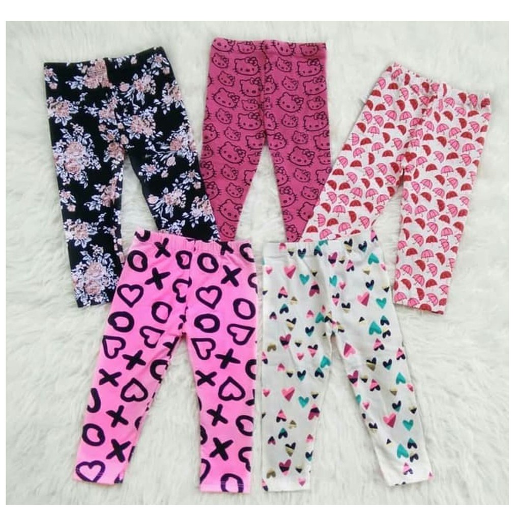 leging anak perempuan/ legging anak perempuan/ celana anak perempuan usia 1 2 3 4 5 6 7 8 9 10 11 12 13 /Legging Anak Panjang /Jegging Anak/Legging Anak Perempuan Motif &amp; Polos