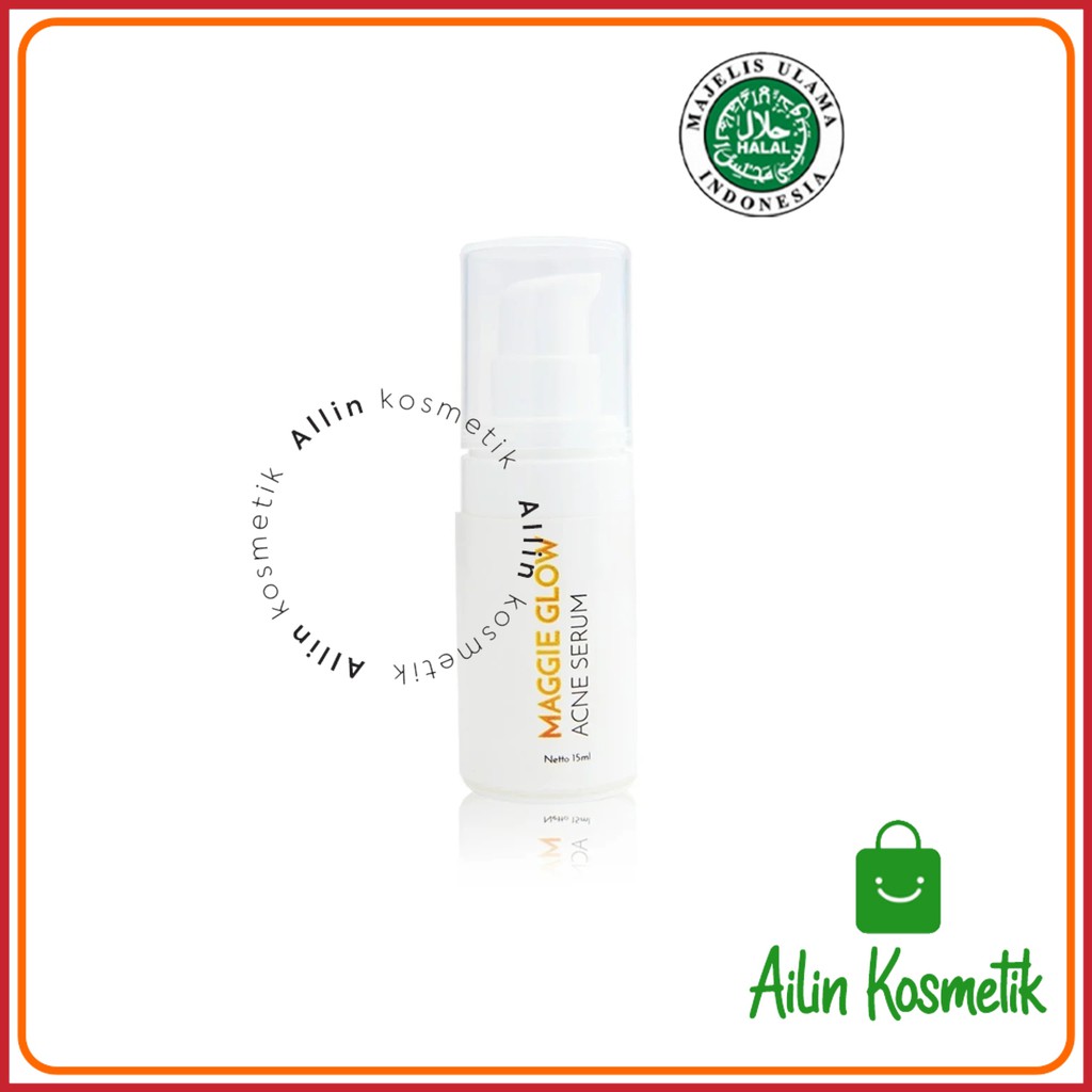 MAGGIE GLOW ACNE SERUM BPOM NA18160104236 by AILIN