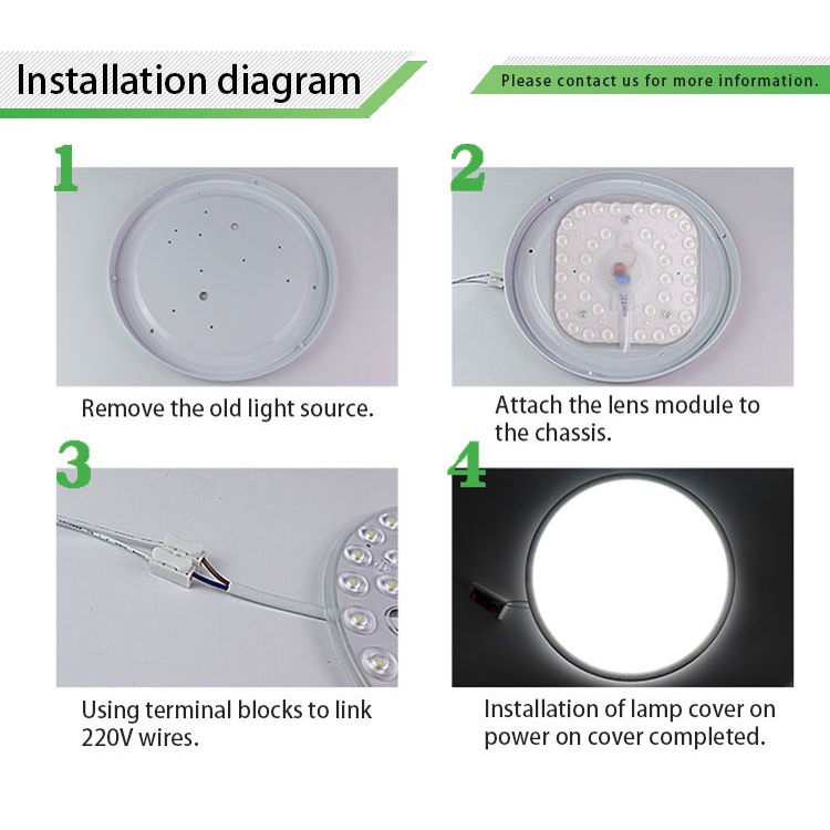 Led Modul &gt; Modul Led Ceiling Lamp 18 watt