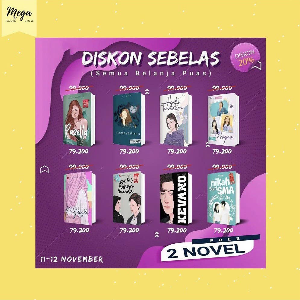 

DISKON SEBELAS