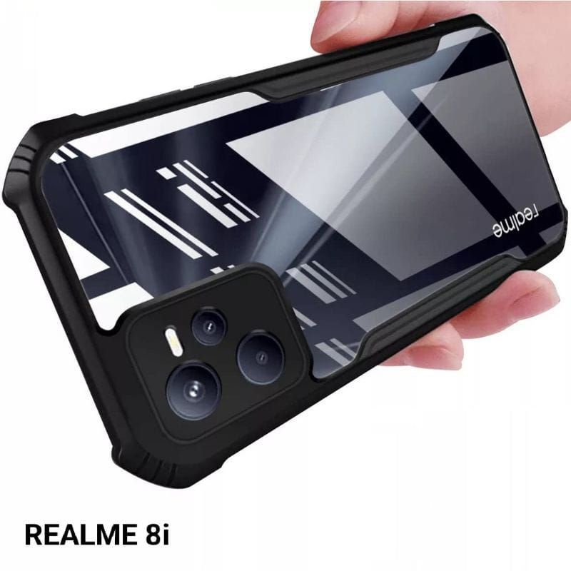 FUZE CASE Anti Shock Case REALME 8i Shockproof HD Transparant