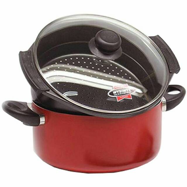 MAXIM Valentino Dutch Oven + Steamer 24 Cm