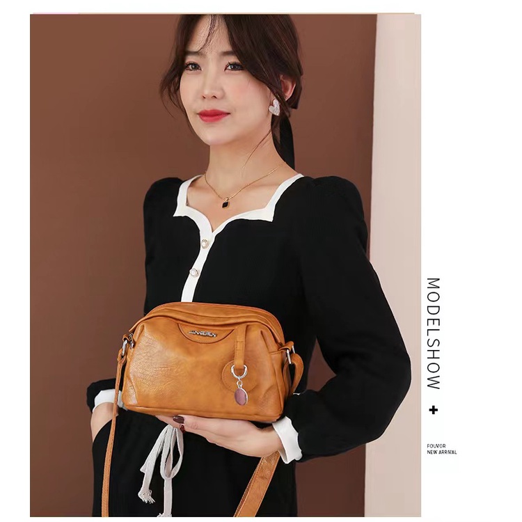 2261 tas selempang wanita import fashion tas cantik best seller termurah tas terkiniian kulit coil