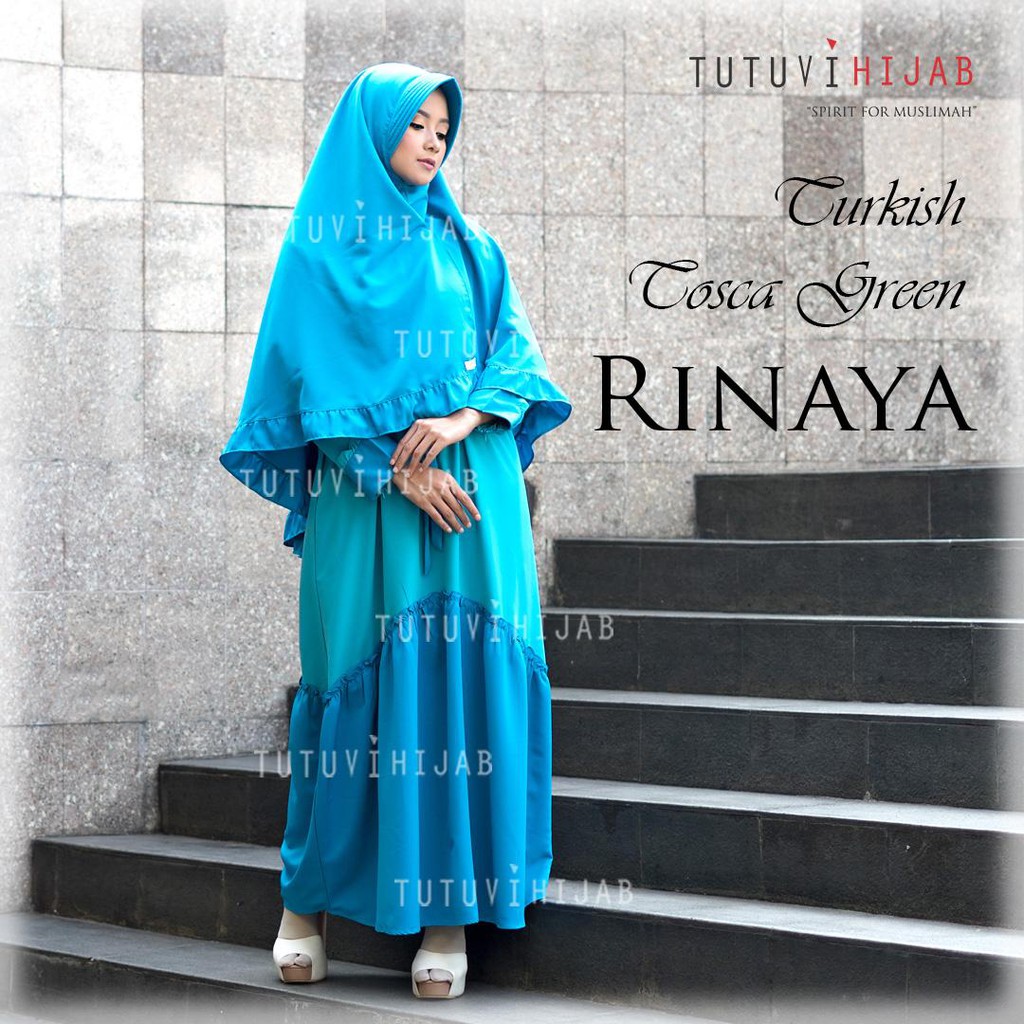 GAMIS BUSUI RINAYA/adem/halus/menyerap keringat