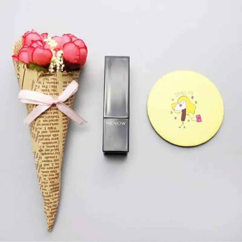 Cermin Kaca Bulat Kecil Terlaris Dandan Rias Motif Kartun Lucu Murah Make Up Kosmetik Cosmetic