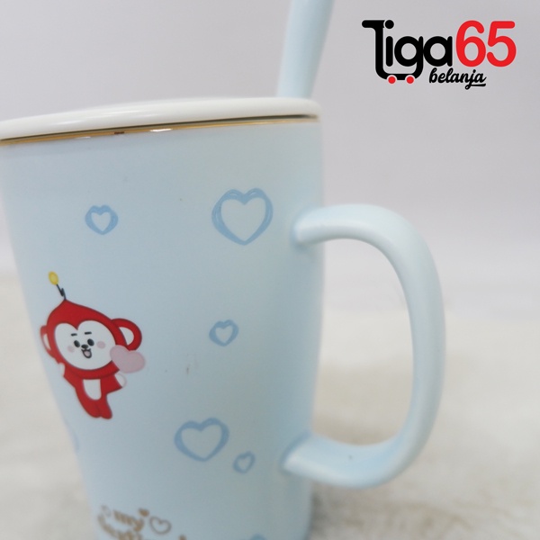 365 Mug Keramik #41068 Cangkir / Gelas Keramik Printing Korea Unik