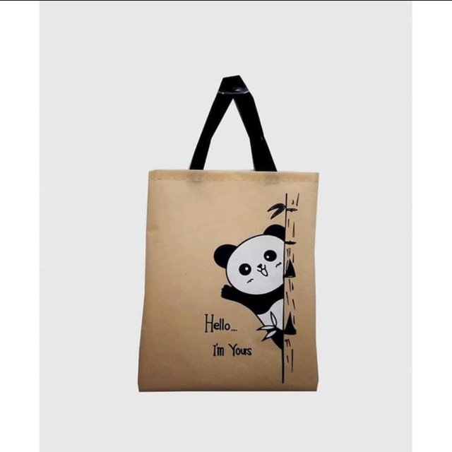 

Tote bag / Goodie bag - Panda