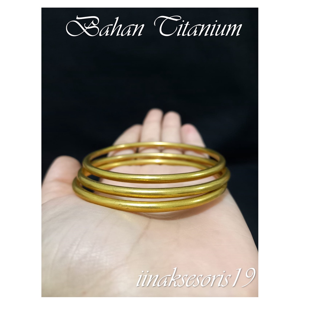 Gelang Emas Gelang Wanita Lapisan Emas 24Krt Fashion Aksesoris Gelang Emas Wanita