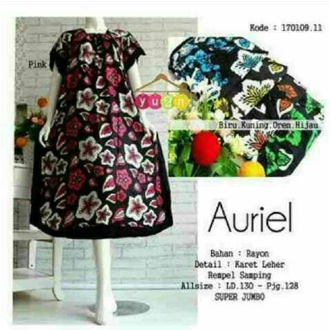 daster jumbo aurel/grosir batik murah pekalongan