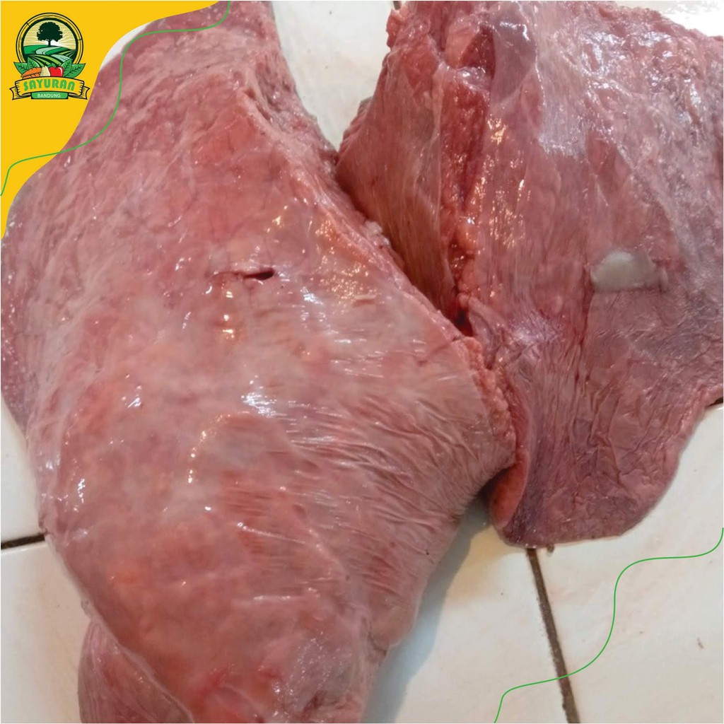 

Segar DAGING SAPI SEGAR PER 500GR - PARU MENTAH